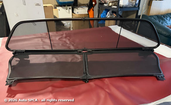 Porsche 911 Convertible Wind Screen