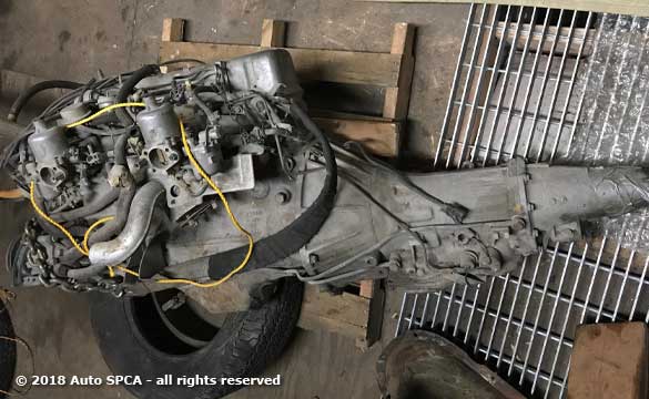 Datsun 240z Engine and Transmission