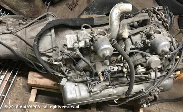 Datsun 240z Engine and Transmission