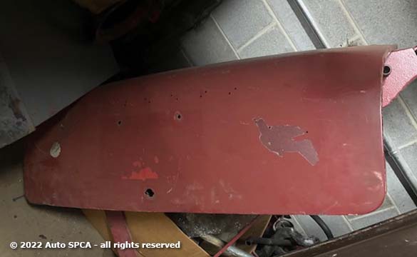 Triumph TR4 Trunk Lid