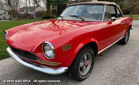 1972 Fiat 124 Spider